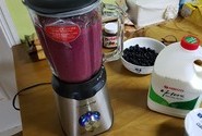 지리산아로니아생과로 아로니아쥬스 만들기