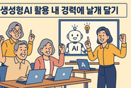 소셜앤비즈 윤성임, 이음길 초청 생애 설계 및 전직 지원 프로그램 ‘챗GPT 생성형AI 활용 내 경력에 날개 달기’ 교육 성료